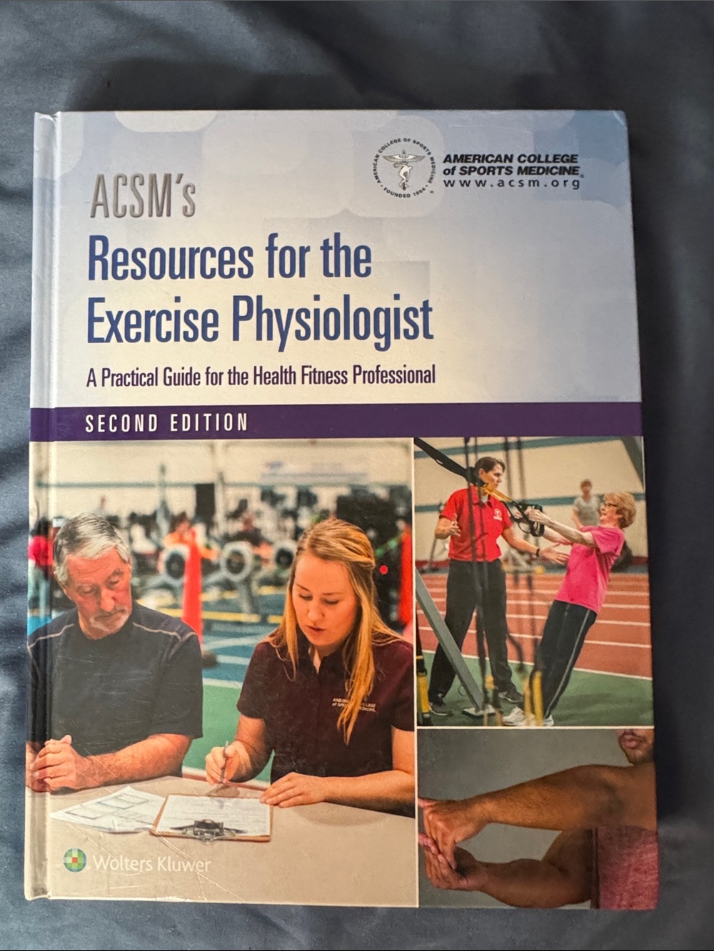 ACSM Resources for the Exercise Physiologist Notebook — Blue & Purple Cover